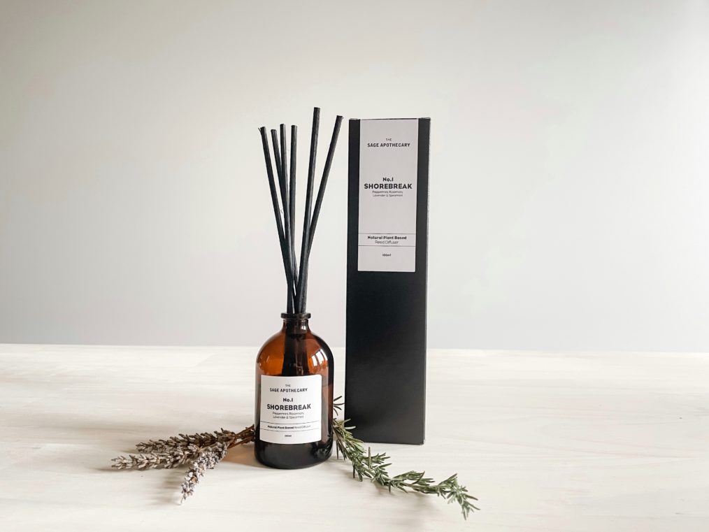 The Sage Apothecary Aromatherapy Reed Diffuser - Shorebreak