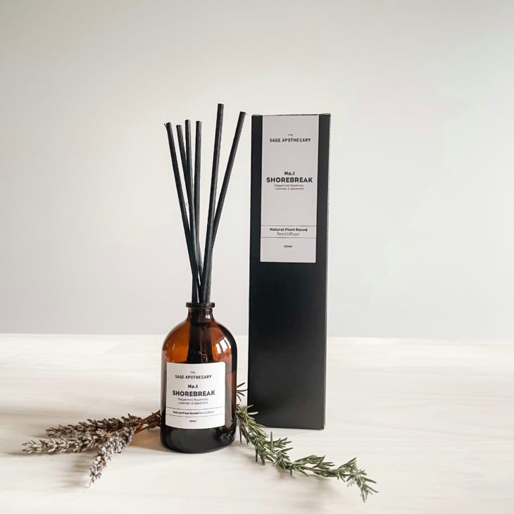 The Sage Apothecary Aromatherapy Reed Diffuser - Shorebreak