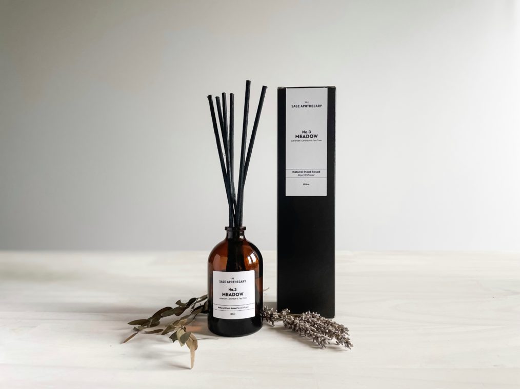 The Sage Apothecary Aromatherapy Reed Diffuser - Meadow