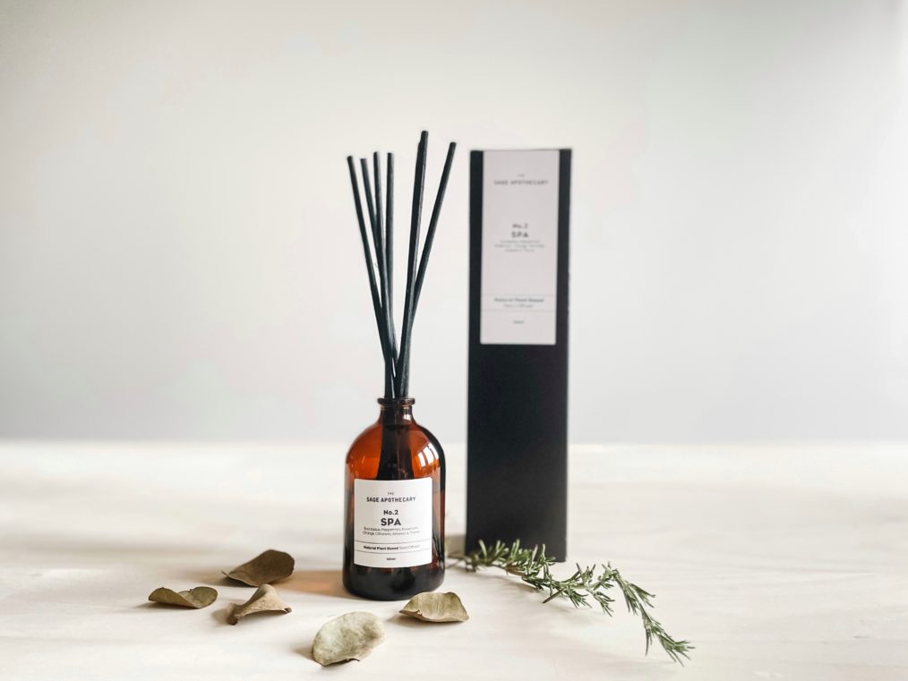 The Sage Apothecary Aromatherapy Reed Diffuser - Spa