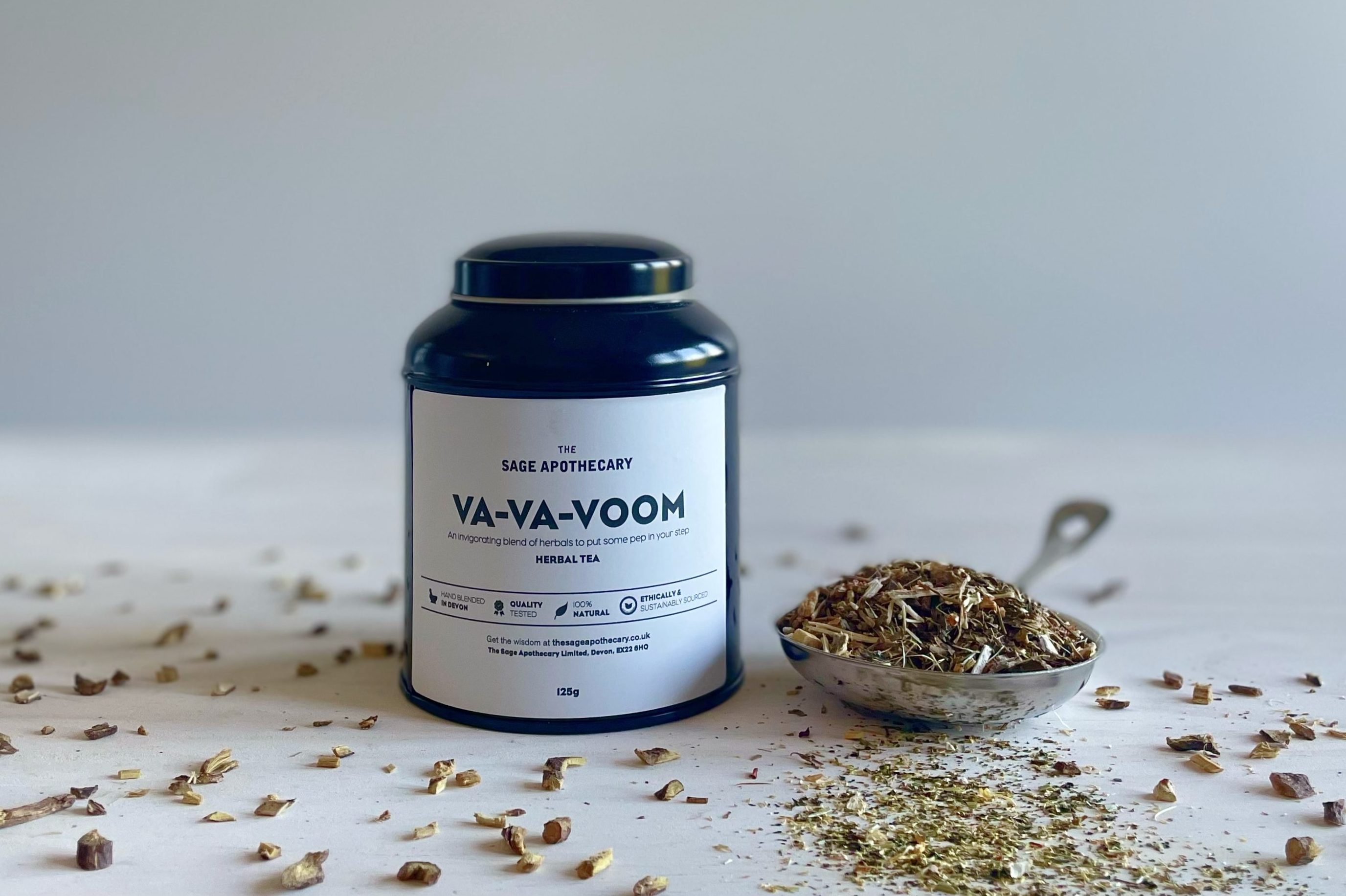 Innvigorating Va-Va-Voom Invigorating Herbal Tea - The Sage Apothecary